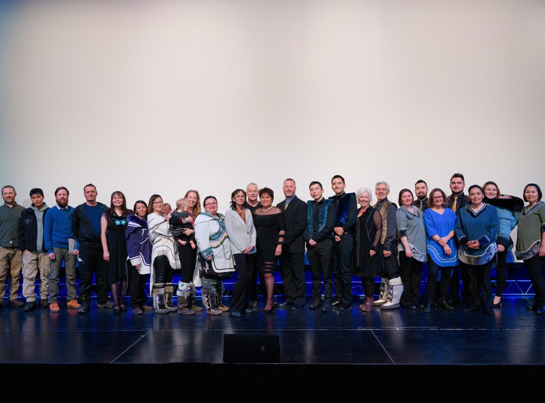 2018 AIP laureates on stage