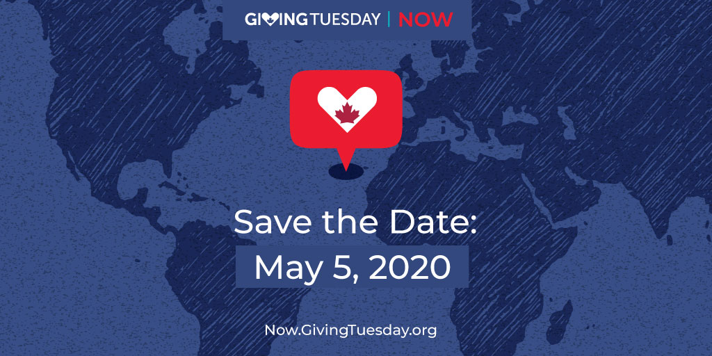 GIvingTuesdayNow: Save the date
