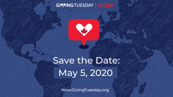 GIvingTuesdayNow: Save the date