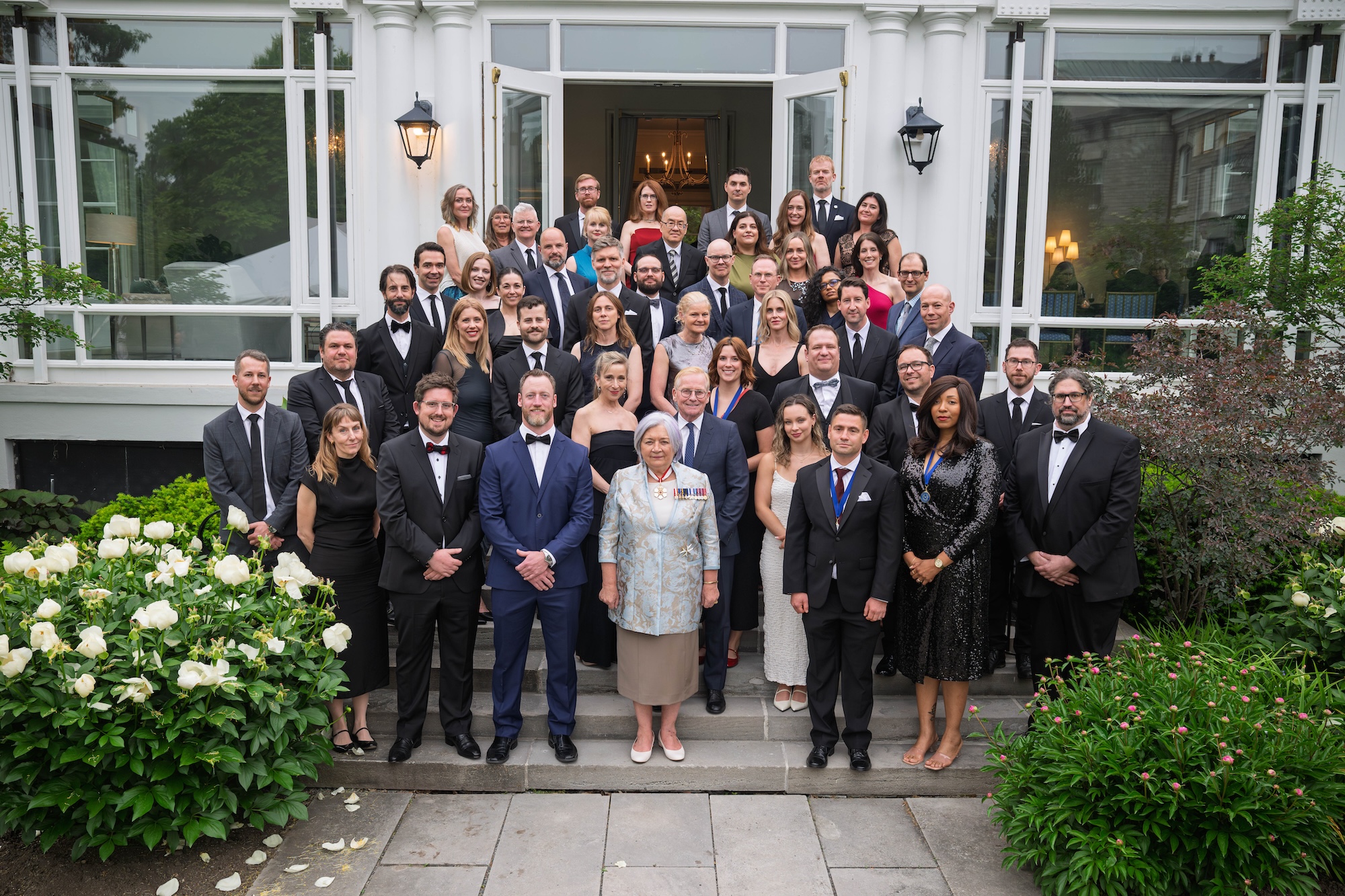 Her Excellency the Right Honourable Mary Simon, Governor General of Canada, presented the 2024 Michener Awards during a ceremony at Rideau Hall on June 5th, 2025.